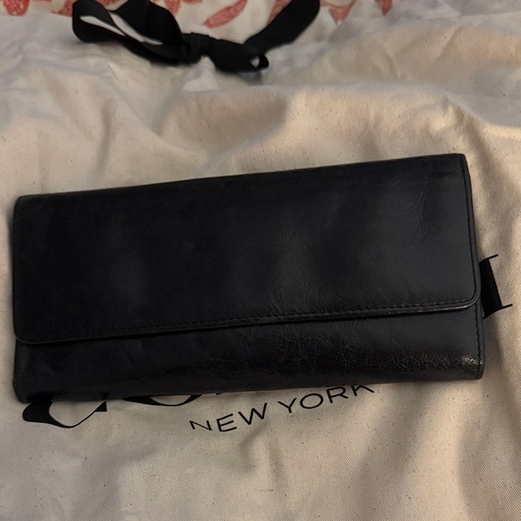 HOBO Handbags - HOBO Black Leather Wallet